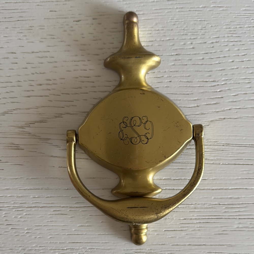 Antique Brass Door Knocker
